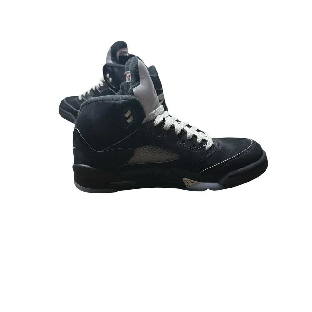 Nike Air Jordan 5 Retro OG Black Metallic Size 6.5Y (8 W) 2025 GS Reimagined